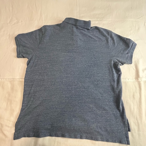 Men’s Ralph Lauren Men's Heather Blue Polo Shirt Size XL Short Sleeve - Picture 2 of 7
